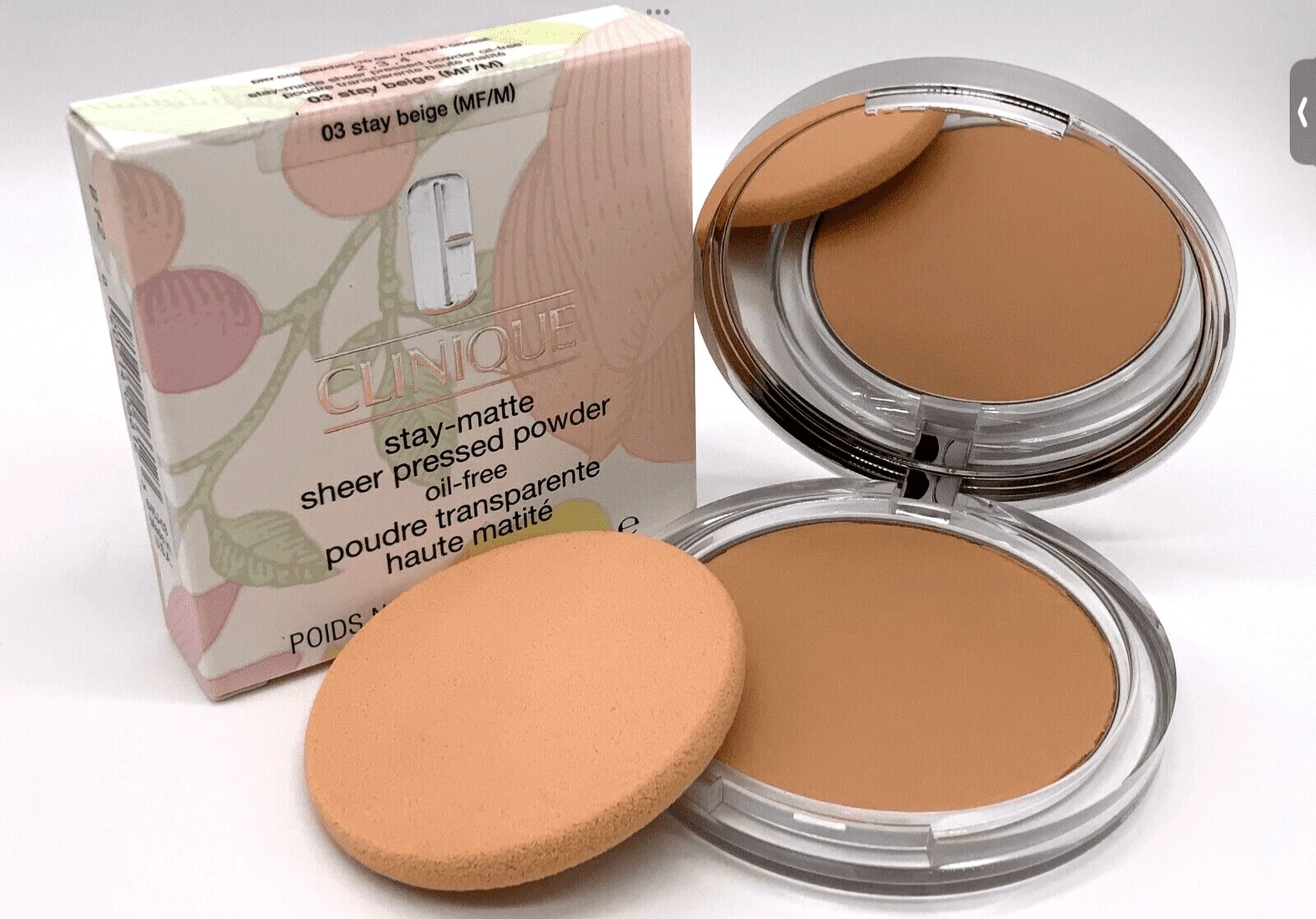 Review Clinique Stay-Matte Sheer Pressed Powder